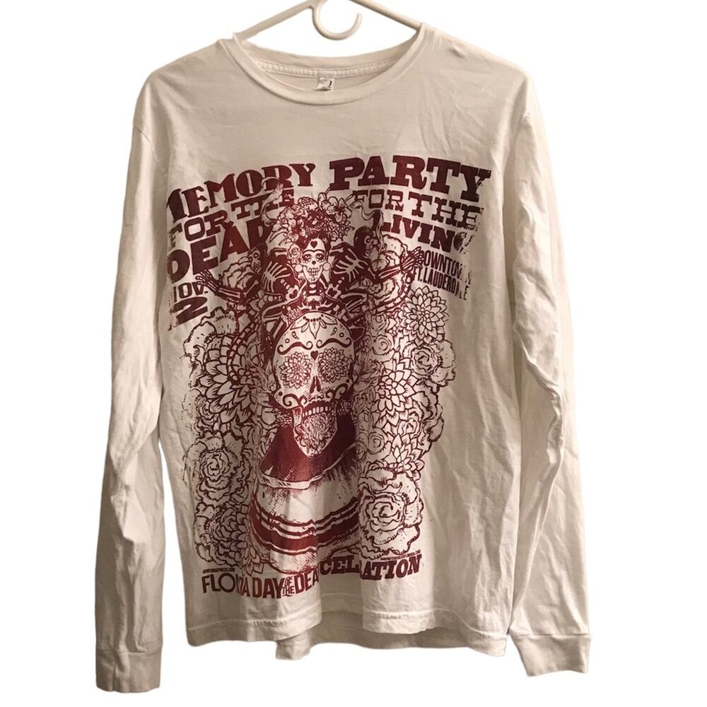 American Apparel Florida Day of the Dead T-shirt Size Medium